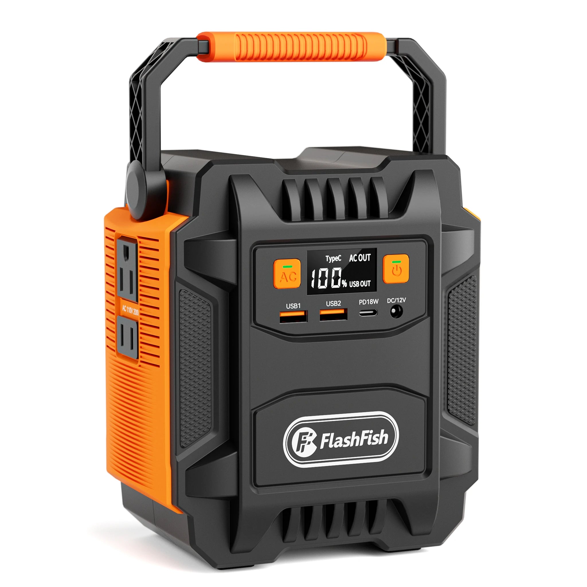 FlashFish A201 Portable Power Station (172.8Wh)
