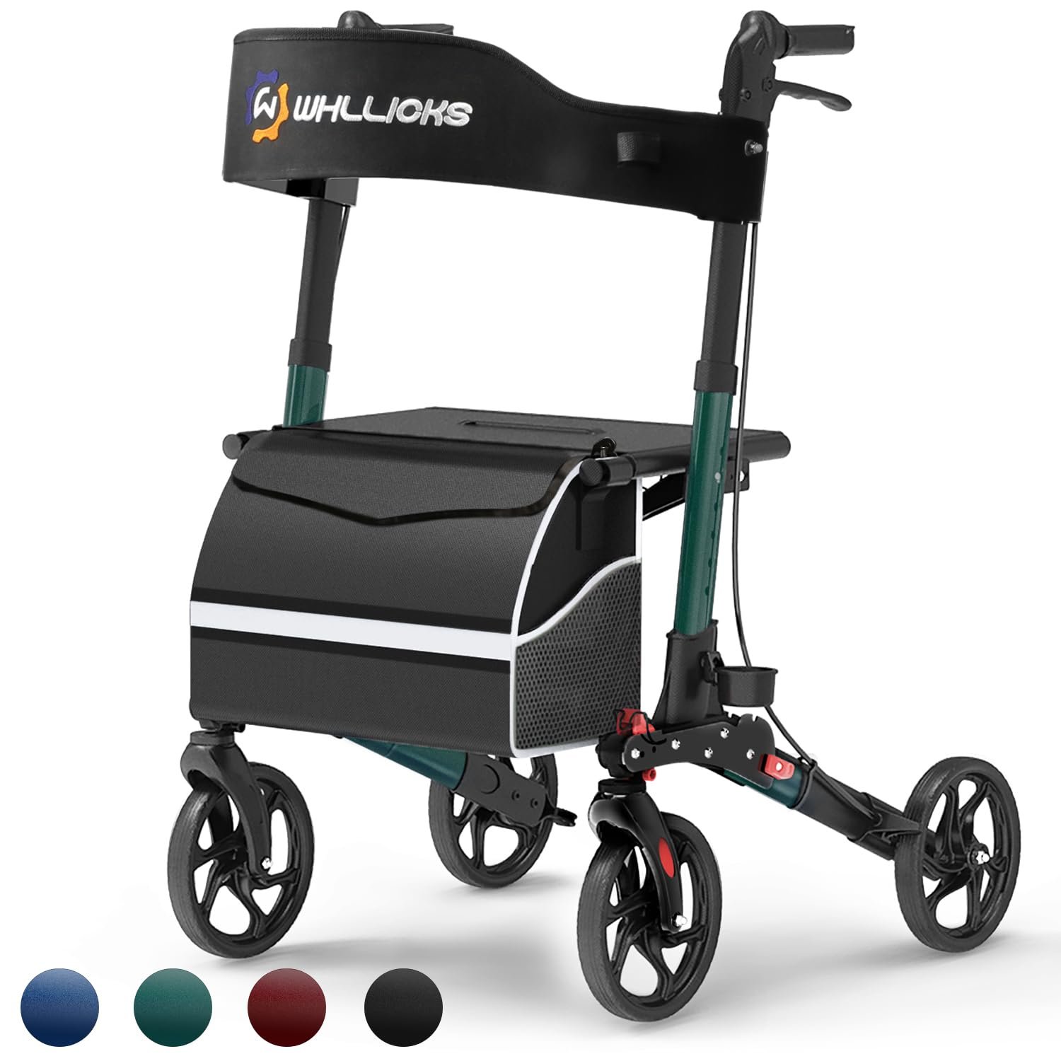 Clearance Lightweight & Carbon Fiber Rollator Walkers with Seat