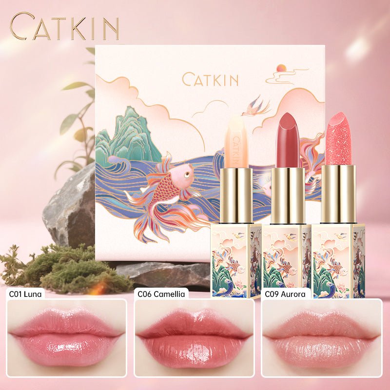 CATKIN Moonlight Hydrating Lip Balm Set 3PCS