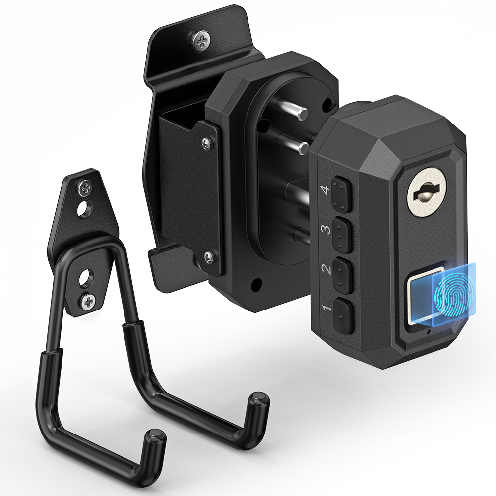 ONNAIS Defender Se Wall Mount Universal Gun Trigger Lock | 3-Way Unlock