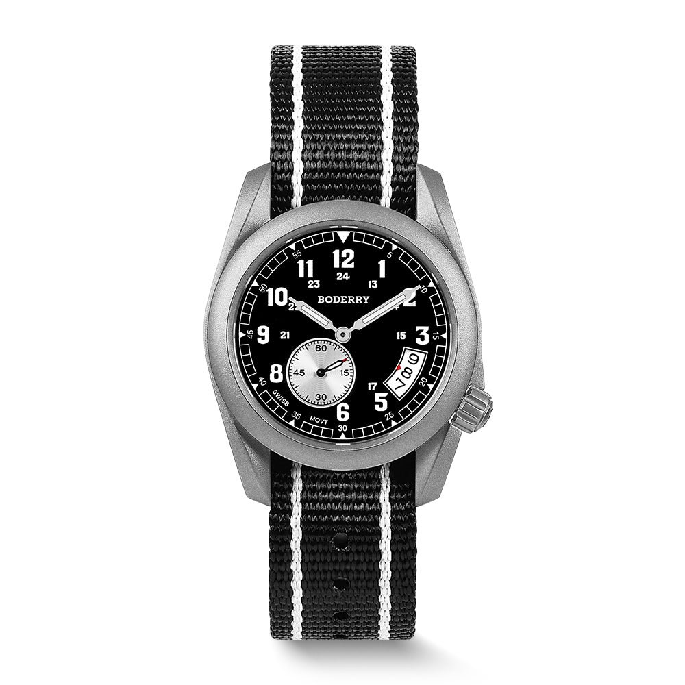 Boderry Voyager 38 (Titanium, Black)
