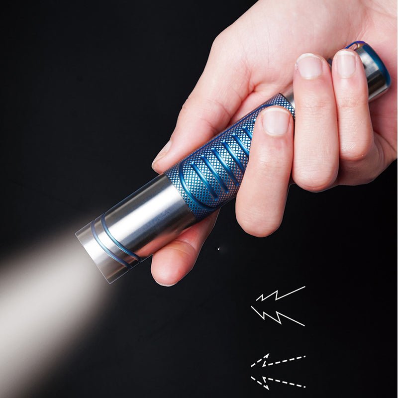 Wautton Ultra-Bright Titanium Flashlight (Magnetic Charging)