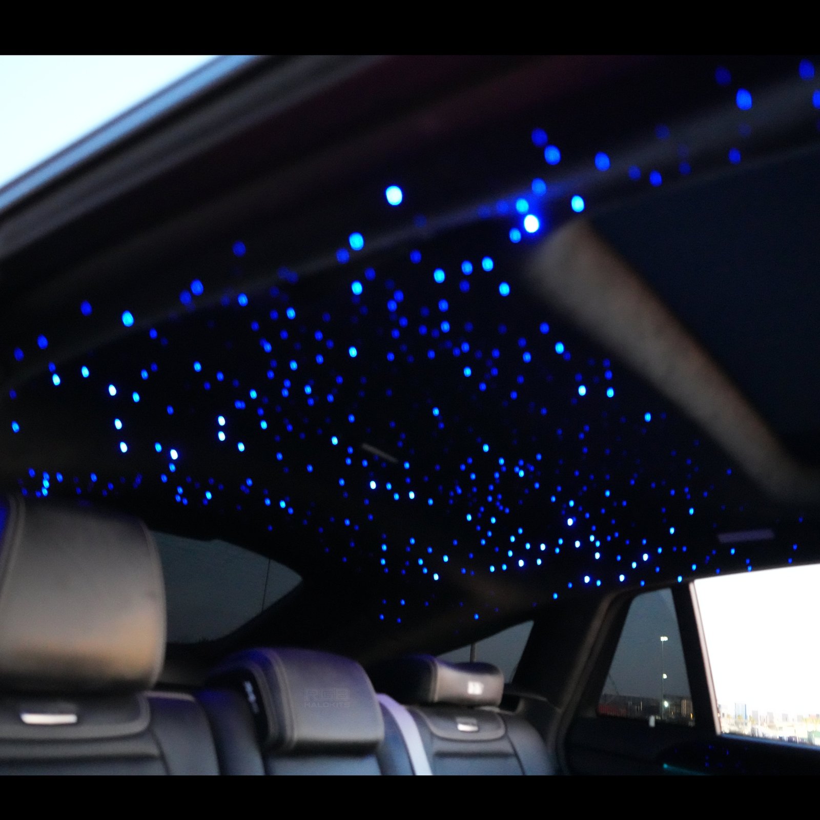 RGBW Twinkle Starlight Headliner Kit (650–1,000 Stars)
