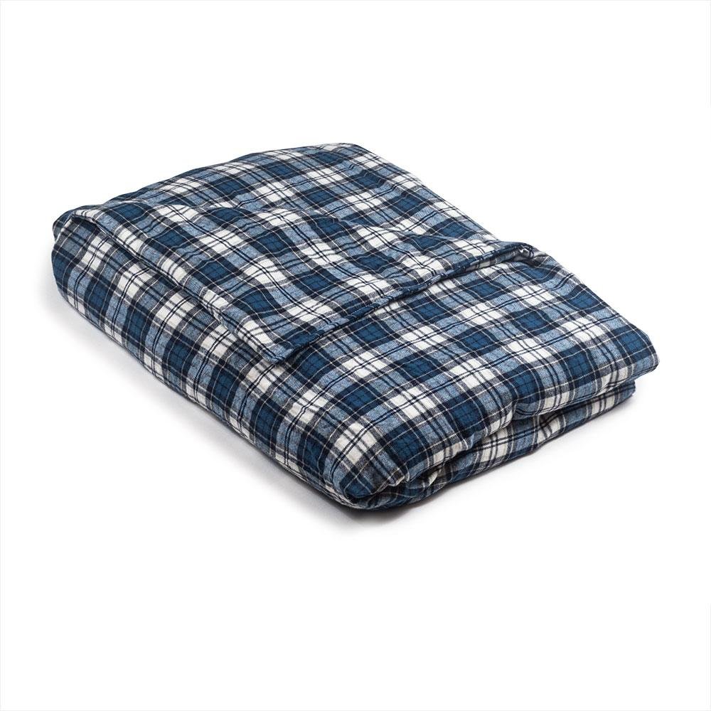 Cozy Cotton Flannel Magic Weighted Blanket for Adults