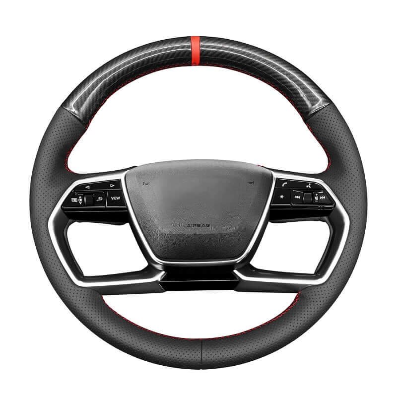 MEWANT Steering Wheel Cove for Audi A6 A7 A8 A8L S8 ETRON 2019-2023