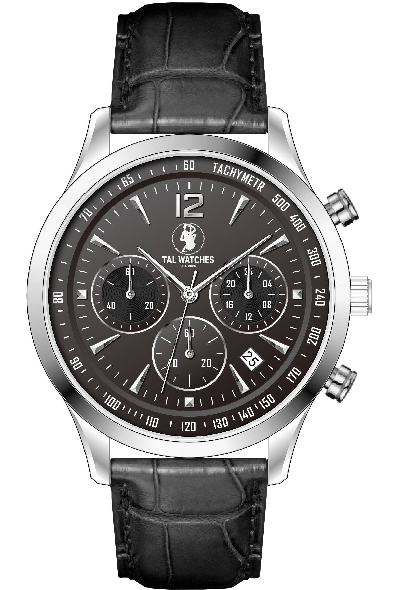 TAL Sapphire Bassy Chronograph — Black