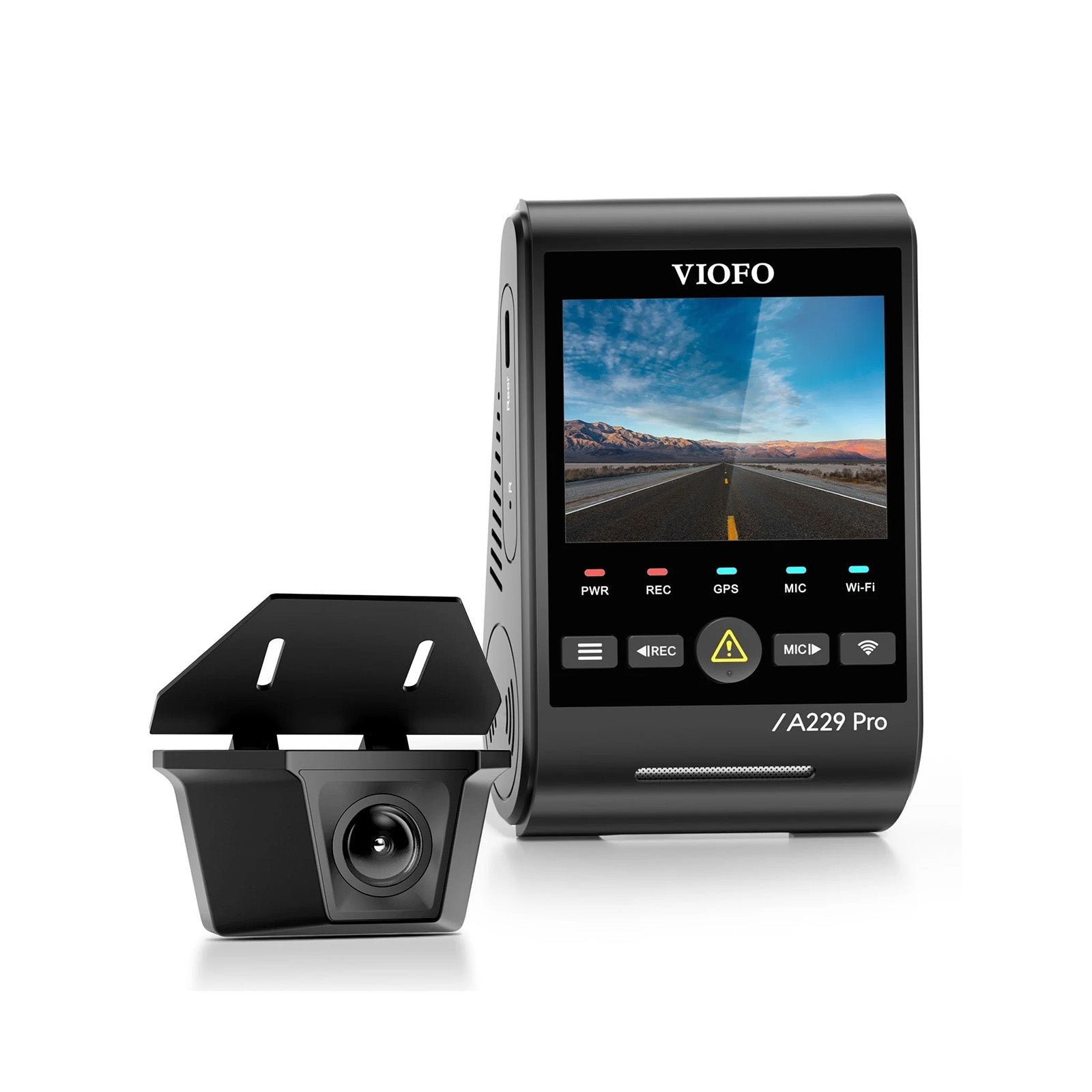 VIOFO A229 Pro-W 2CH (4K Front + 2K Waterproof Rear)